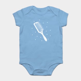 hair brush Baby Bodysuit